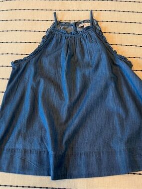 crown & ivy denim top